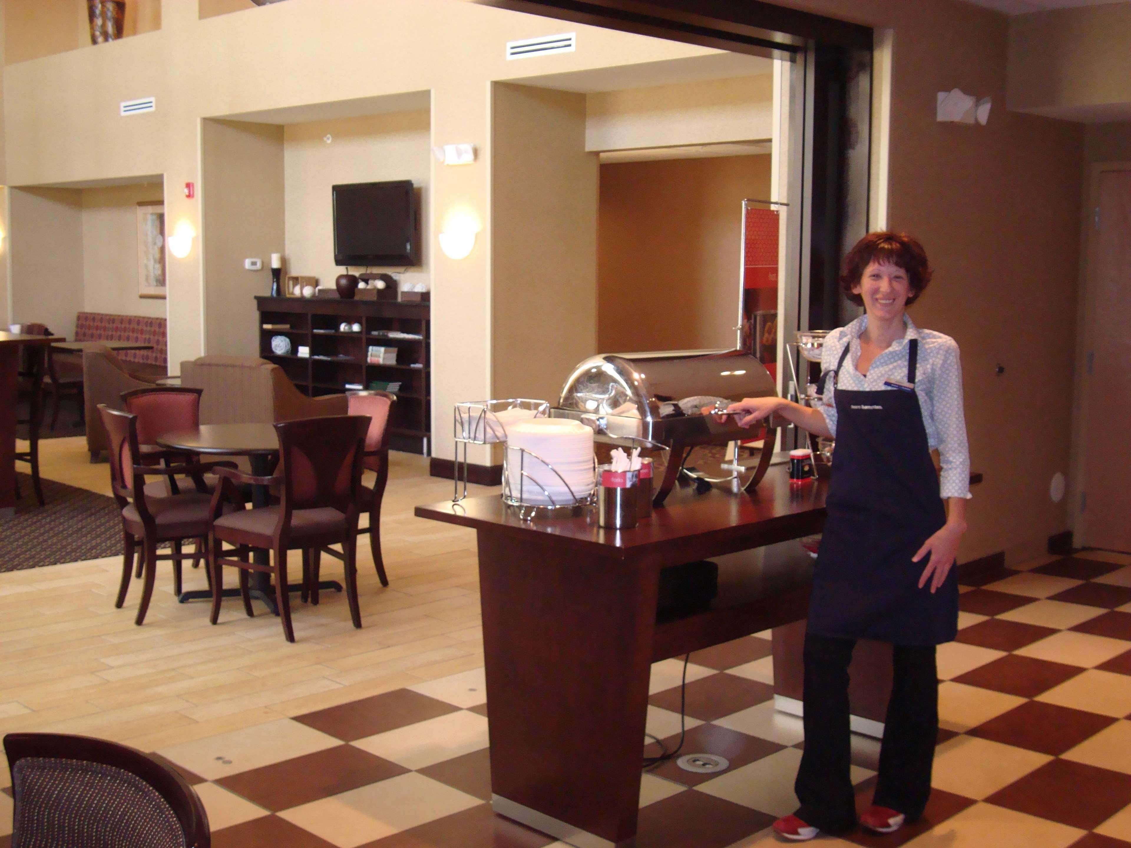 Hampton Inn&Suites Rochester-North Restaurant foto